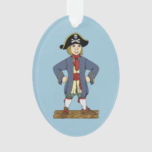 Niedliche Piratenwerbung Ornament