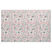 Niedliche Piratenworte Stoff (Fat Quarter (45,7 x 55,9 cm))
