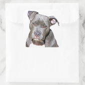 Niedliche Pit Bull Dog Stickers (Tasche)