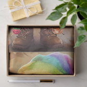 Niedliche Pixel-Paste und Farbtafel für Herbst Seidenpapier (Geschenk)