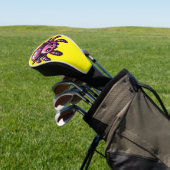 Niedliche Pixel Spiegelung Golf Headcover (In SItu)