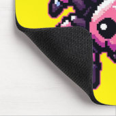 Niedliche Pixel Spiegelung Mousepad (Ecke)