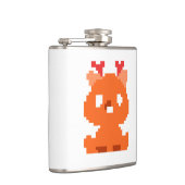 Niedliche pixelartige Kinderspielkarten für Hirsch Flachmann (Rechts)