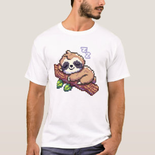 Niedliche Pixeldesign T-Shirt
