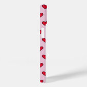 Niedliche pixelförmige Herzform Case-Mate iPhone Hülle (Rückseite / Rechts)