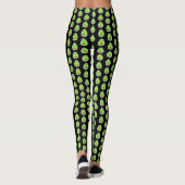 Niedliche pixelförmige Tasse Leggings (Rückseite)
