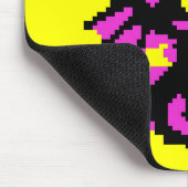 Niedliche pixelige Drachenblattverpackung Mousepad (Ecke)