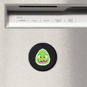 Niedliche pixelige Eiermonster-Tasse Magnet (In Situ (Geschirrspüler))