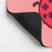 Niedliche, pixelige Herdkissen Mousepad (Ecke)