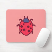 Niedliche, pixelige Herdkissen Mousepad (Mit Mouse)