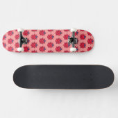 Niedliche, pixelige Herdkissen Skateboard (Horizontal)