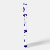 Niedliche pixelige Pinguinpilzkissen Case-Mate iPhone Hülle (Rückseite / Links)