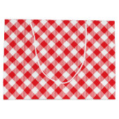 Niedliche Pizza-Party-Wörter Große Geschenktüte (Rückseite)