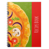 Niedliche Pizzafreunde Notizblock (Vorderseite)