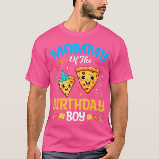 Niedliche Pizzapakete Mama der Geburtstagspizza T-Shirt