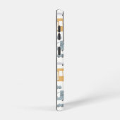 Niedliche Pkw im Straßenmuster Samsung Galaxy Hülle (Rechte Seite)