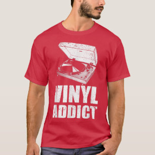 Niedliche Plattenkunst für Männer - Spindmusik Vin T-Shirt