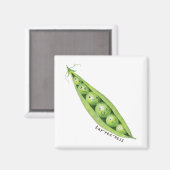 Niedliche Platterbsen in einer Pod-Illustration Magnet (Vorderseite/Rückseite)
