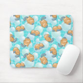 Niedliche Platypus Kawaii Maus Pad - Adorable Past Mousepad (Mit Mouse)