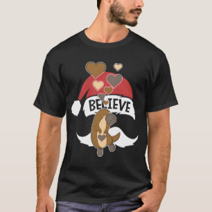 Niedliche Platypus mit Herz-I-Liebe-Platypus T-Shirt