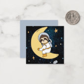 Niedliche Platzhalterkarte Mitteilungskarte (Vorderseite/Rückseite Beispiel)