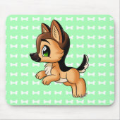 Niedliche Playful Hand gezeichnetes Mousepad (Vorne)
