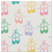 Niedliche Pointe Shows Ballettmuster Stoff (Nahaufnahme)