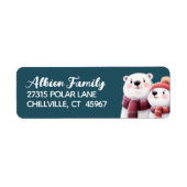 Niedliche Polar Bären-Kneipen mit Carven (Vorne)