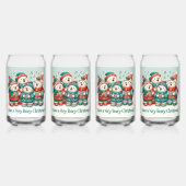 Niedliche Polar Bären Sing haben eine sehr schöne  Dosenglas (Hinten)