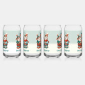 Niedliche Polar Bären Sing haben eine sehr schöne  Dosenglas (Rechts)