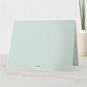 Niedliche Polar Bären Sing haben eine sehr schöne Karte (Rückseite)