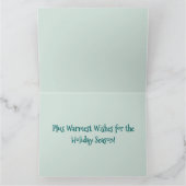 Niedliche Polar Bären Sing haben eine sehr schöne Karte (Innenseite)