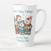 Niedliche Polar Bären Sing haben eine sehr schöne Milchtasse (Rechts)