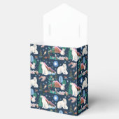 Niedliche Polar Bear Winter Baby Dusche Geschenkschachtel (Geöffnet)