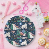 Niedliche Polar Bear Winter Baby Dusche Pappteller (Party)