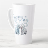 Niedliche Polarbären Milchtasse (Linke Ecke)