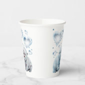 Niedliche Polarbären Pappbecher (Links)