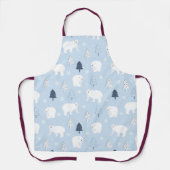 Niedliche Polarbären Schürze (Vorderseite)