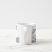 Niedliche polare wild lebende Tiereespresso-Tasse Espressotasse (Rückseite)