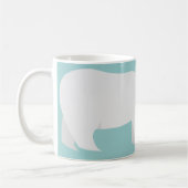 Niedliche polarer Bärn-Tasse: Immer dort für Sie Kaffeetasse (Links)