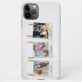 Niedliche Polaroid Snaps Foto Collage Friends Best iPhone Hülle (Rückseite)