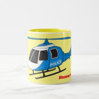 Niedliche Polizeiabteilung Hubschrauber Chopper Ca