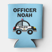 Niedliche Polizeiwache kann für Kinder kühler werd Dosenkühler (Vorderseite)