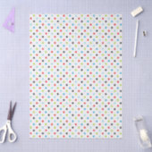 Niedliche Polka Dot Pattern Weihnachten Seidenpapier (Basteln)
