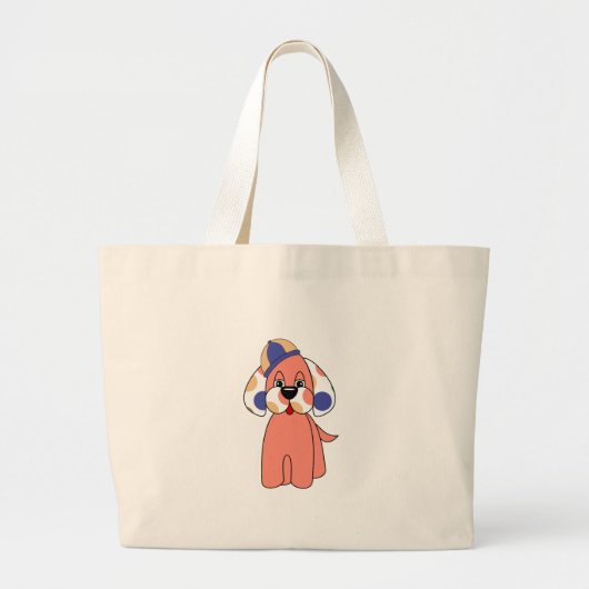 Niedliche Polka Dot Welpe Dog Tasche (Vorne)