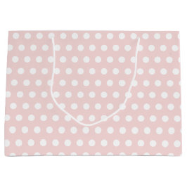 Niedliche Polka Dots Große Geschenktüte