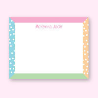 Niedliche Polka Dots Pastel Frühjahrsgeschosse