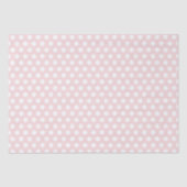 Niedliche Polka Dots Seidenpapier (Vorderseite)