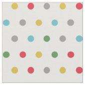 Niedliche Polka-Punktmuster Stoff (Nahaufnahme)