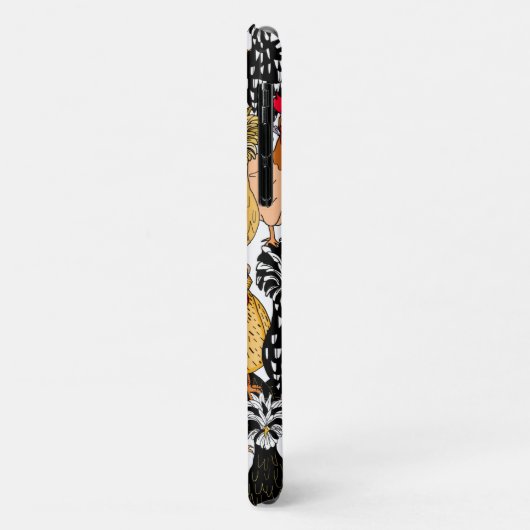 Niedliche polnische Hühner Case-Mate iPhone Hülle (Hinten/Links)